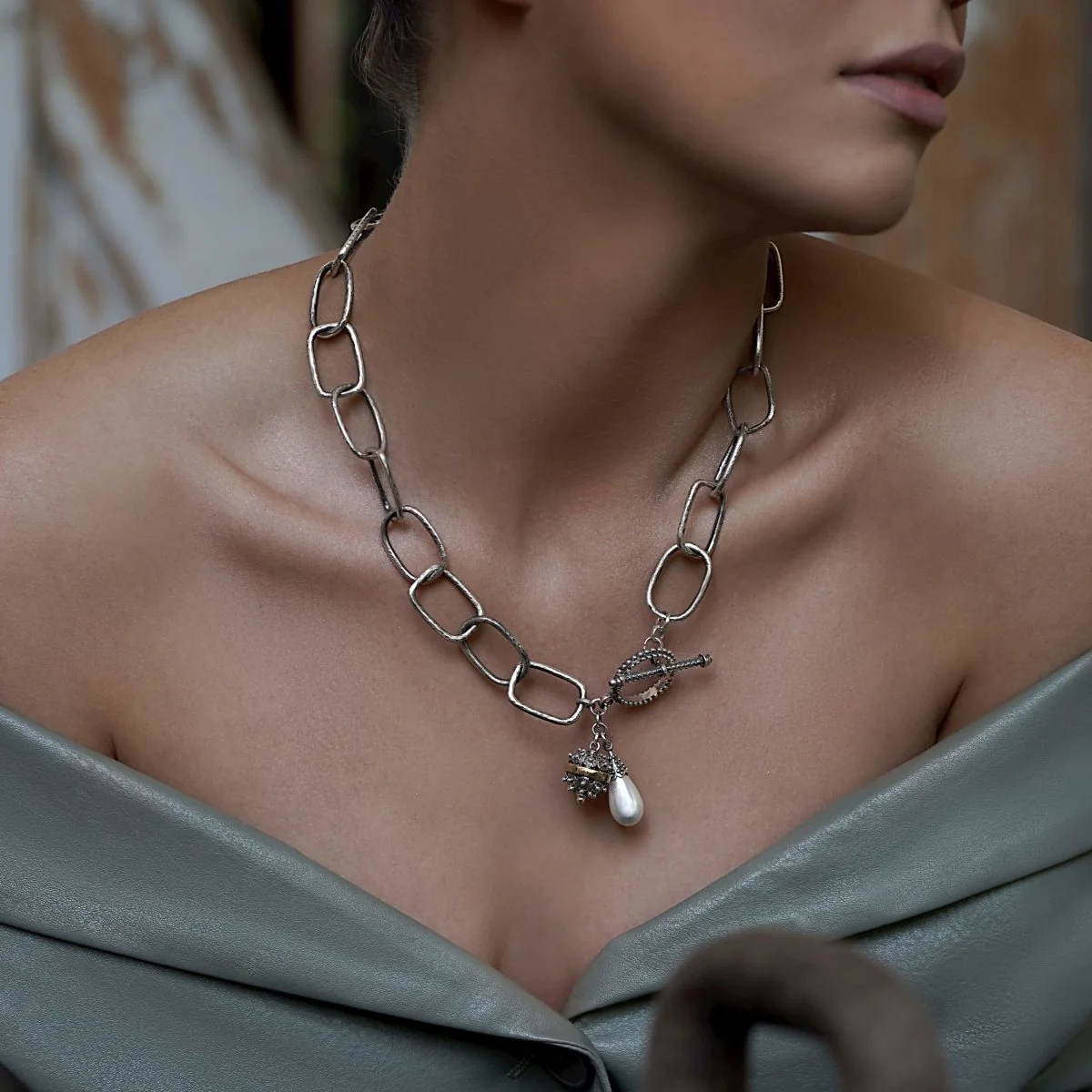 Chain Necklace "Shushi" - Image 8