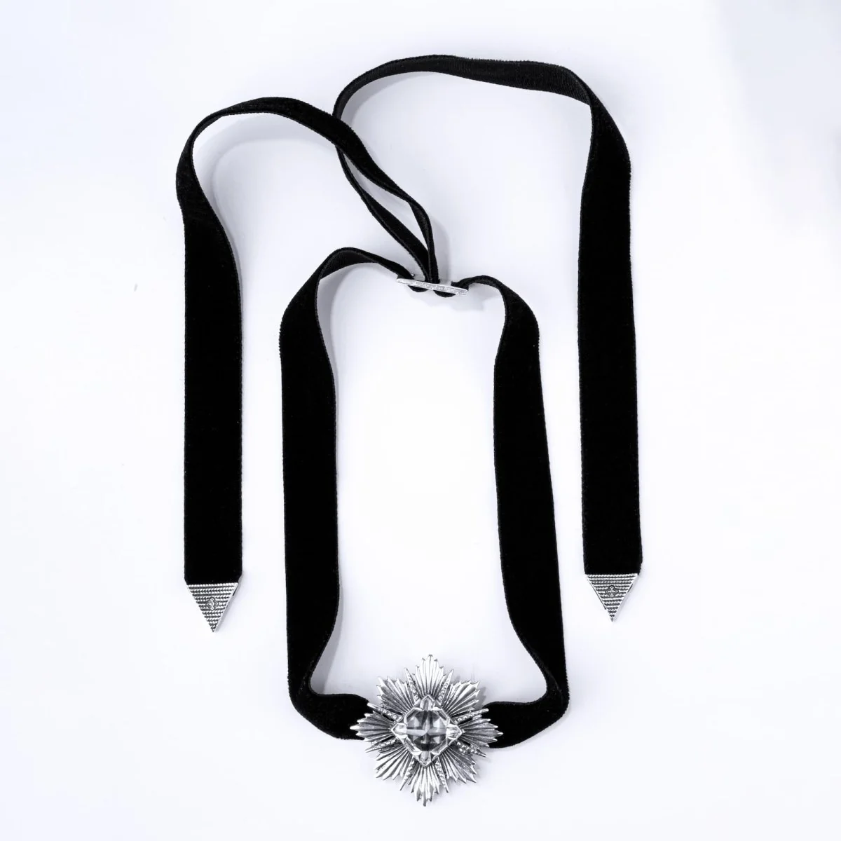 Zircon Choker "Paylk" (Black) - Image 3