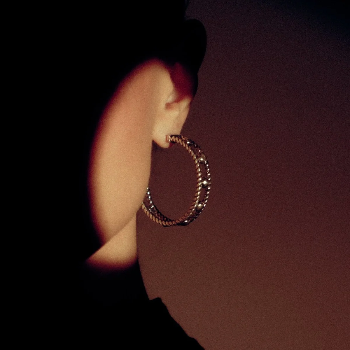 Hoop Earrings "Drip" - Image 3